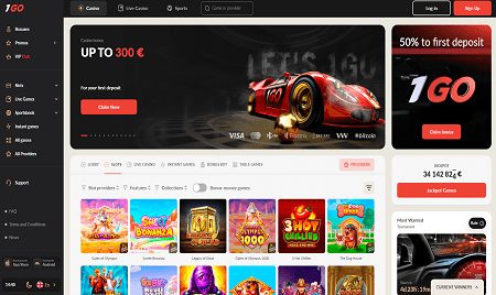 Online 1GO casino