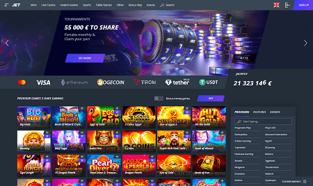 Online casino Jet